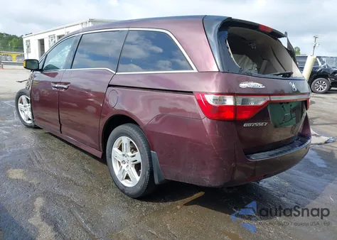 2012 Honda Odyssey Touring/Touring Elite z USA, uszkodzony, nr VIN 5FNRL5H98CB035454